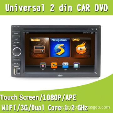 New Android 4.0 Universal 2 DIN Car DVD Navigation for Gm Vw Great Wall (EW861)